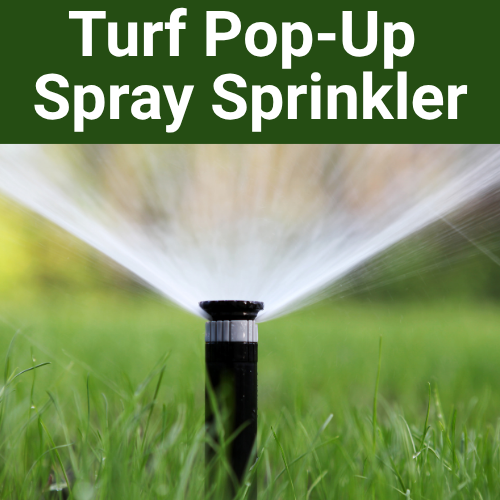 Turf Pop-Up Spray Sprinkler